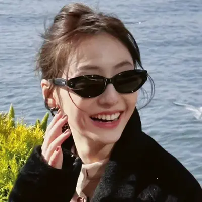 Retro Cat-Eye Sunglasses, Small Frame, Small-Face Fit