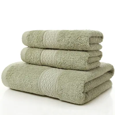 100% Baumwoll-4er Handtuch-Set saugfähig - 7