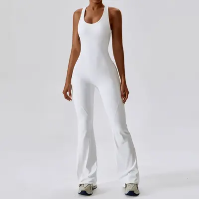 Quick-Dry Slim Yoga One-Piece, Hip-Lifting, Model 8117 - 11