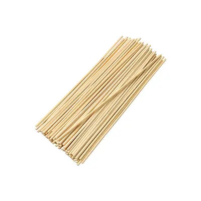 Small Round Thin Bamboo Sticks for Handmade DIY Building Model Material - 6