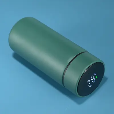 Akıllı 316 Paslanmaz Çelik Termos Bardak, Mini Su Bardağı, Unisex - 7