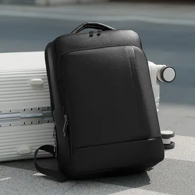 Men's Business Backpack, Portable, Large Capacity, Laptop Backpack - 7