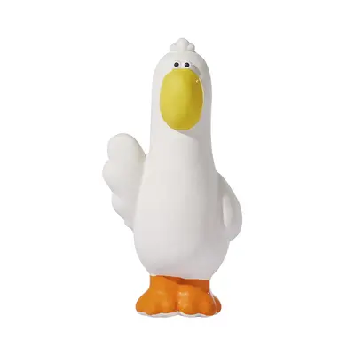 Squeaky Latex Dog Toy, Durable Interactive Chew Toy