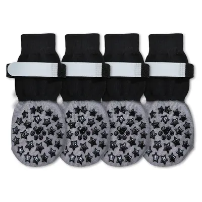 Non-Slip Indoor Socks for Medium and Large Dogs - 10