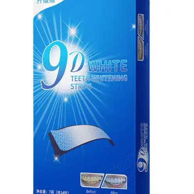 Teeth Whitening Strips, Removes Yellow Stains, Bright White - 5