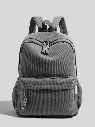 Corduroy Women's Backpack 2026, College Student, Large Capacity - 3