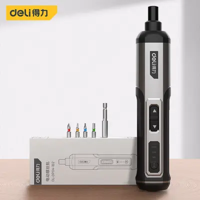 Deli şarj edilebilir elektrik tornavida seti, mini lityum pil, ev tipi - 7
