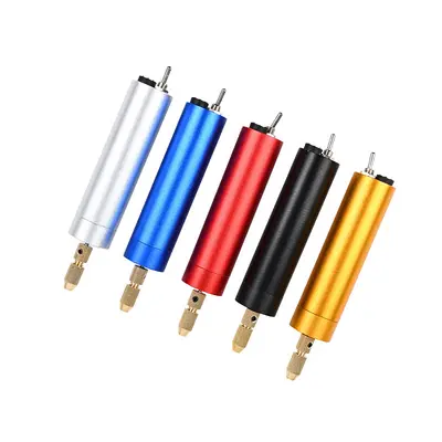 USB Mini Elektroschlüpfer Mikro Heimhandbohrer Kristallkleberperlen Seife Holzbohren und Polieren DIY Bohrwerkzeug - 6