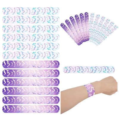 KPOP Demon Hunter Pattern PVC Clap Ring Bracelet