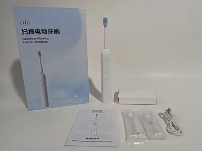 IPX7 Waterproof Sonic Electric Toothbrush, USB Type-C Rechargeable - 7