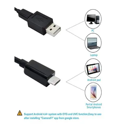 5.5mm waterproof endoscope camera, Android/USB, for pipe inspection - 3