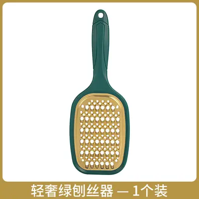 Edelstahl multifunktionale Kartoffelreibe für Zuhause Küche Knoblauch Rettich Gemüse Hobel Reibe Obst- und Gemüseschneider - 8