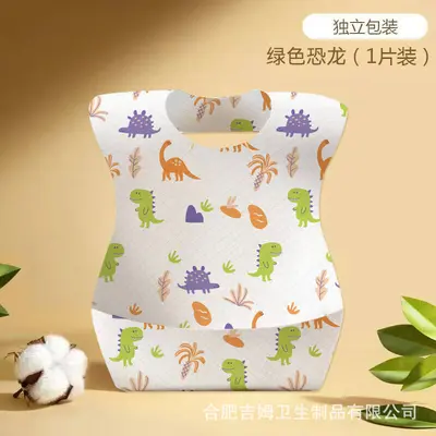Baby disposable bibs, baby feeding bibs, waterproof disposable bibs, drool bibs, feeding bibs, baby rompers. - 8