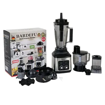 BARDEFU-5082 Mixer 4L Hochleistungsmixer Rührmaschine Entsafter Saftpresse Fleischwolf für grenzüberschreitenden Handel