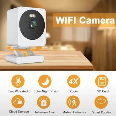 Smart HD PTZ kamera WiFi dönebilir su geçirmez