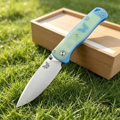Butterfly BM-535 Klappmesser, G10-Griff transparent