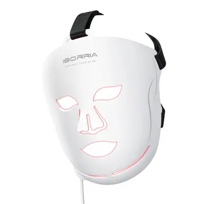Grenzüberschreitende Silikon-LED-Rotlicht-Schönheitsmaske Photon-Gesichtsmask-Gerät Lichttherapie-Gesichtsschönheitsgerät mit großem LED-Panel - 7