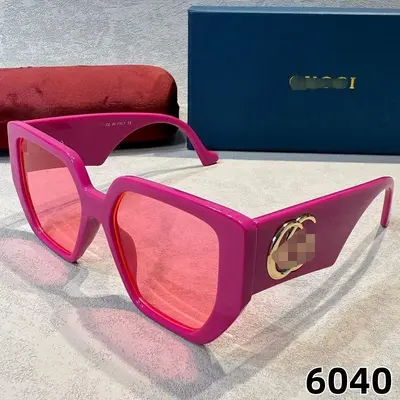 Square Frame Retro Sunglasses for Men and Women, Large Frame - 7