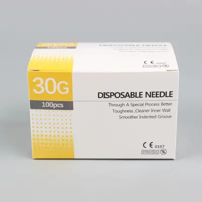 Mezoterapi İğnesi 32G 4 mm, 34G 2,5 mm ve 30G 13 mm Ultra İnce İğne