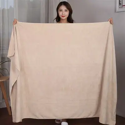Beauty salon large bath towel, absorbent and lint-free bath towel, large towel, physiotherapy massage heating bed towel - 13