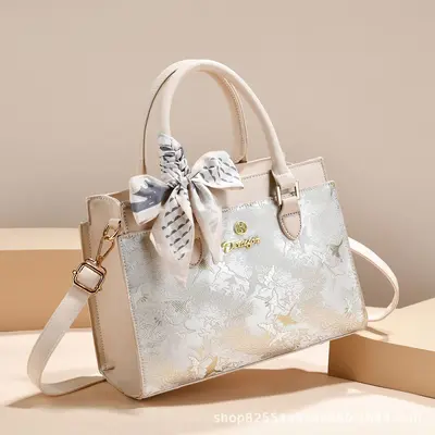Printed Women's Handbag, Large Capacity Crossbody Bag