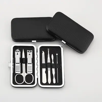 7-Piece Manicure Pedicure Set with Nail Scissors - 3