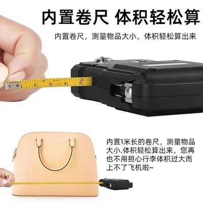 Weiheng rechargeable scale 75kg high precision hook with ruler