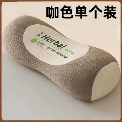 荞麦护颈椎助睡眠枕头成人一只装助睡眠枕芯反牵引腰椎枕批发代发 - 8