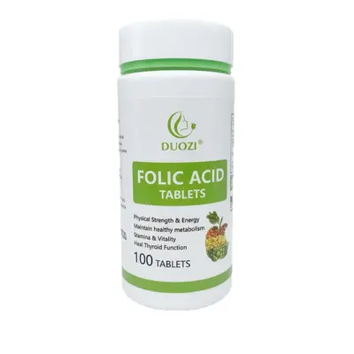 Folic Acid Vitamin Supplement Tablets