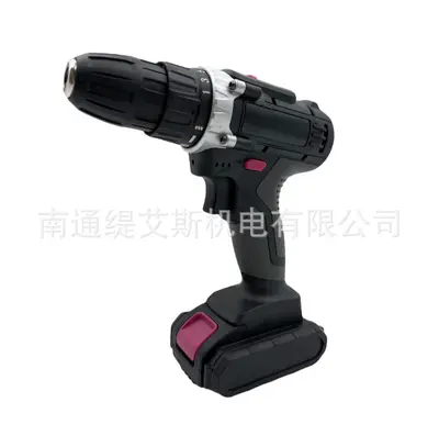Cross-border multifunctional lithium electric hand drill handheld household electric cordless drill rechargeable drill set