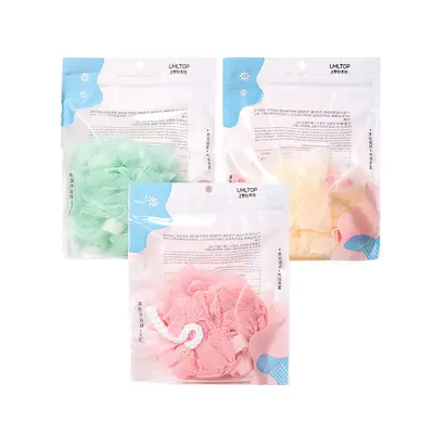LMLTOP Foaming Bath Ball and Back Scrub Towel Set C049 - 7
