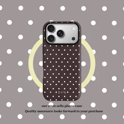 Magnetic Puppy Pattern Phone Case with Stand for iPhone 16/17/18 Pro - 8