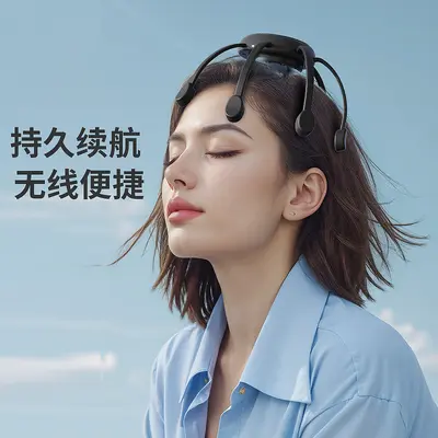 Electric Octopus Head Massager with Stress Relief Function