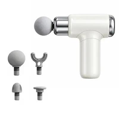 Dreikopf-Massagepistole, Mini-Heimmassagegerät - 8