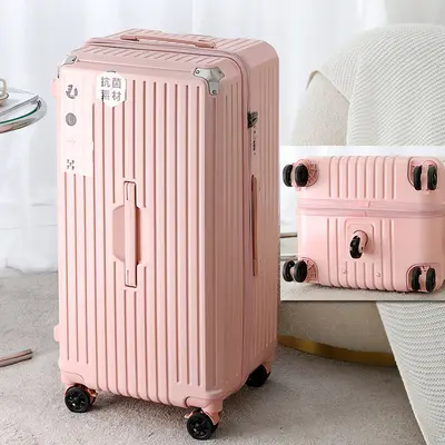 20-inch trolley luggage, 30L capacity, 360° wheels, TSA lock - 9