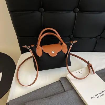 Nylon Women's Tote Bag Dumpling Style Single Shoulder Crossbody Bag - 7