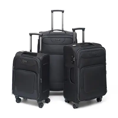 3-piece luggage set, Oxford fabric, combination lock, shock-absorbing, trolley - 7