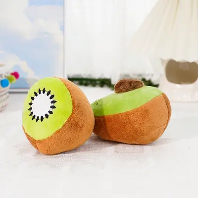 Pet Plush Avocado Squeaky Toy for Dogs and Cats, Teething and Boredom Relief - 5