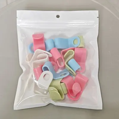 Thickened Plastic Hanger Connector Hook, Stackable Clothes Hanger Hook - 12