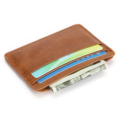 Men's genuine leather wallet, oiled wax cowhide, retro multi-card slot - 5
