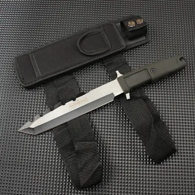 Трансграничный хит продаж ETREMA RATO Jiwu Whaling Harpoon Straight Blade Outdoor Camping Obstacle-Clearing Mountaineering Survival Knife All-in-One - 8