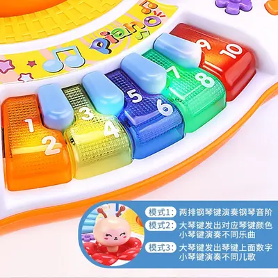 Multifunctional Early Education Baby Play Table with Bilingual Chinese-English Learning