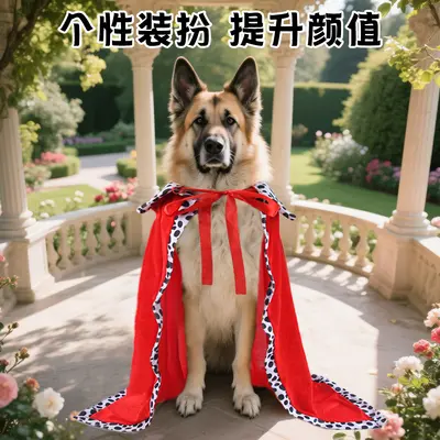 Evcil Köpek Kedi Kral Pelerini, Komik Parti Kostümü