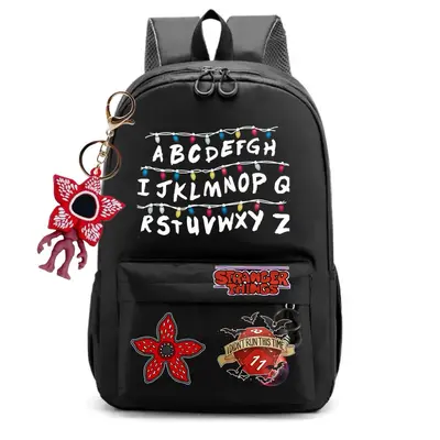 Stranger Things Themed Backpack, Unisex School Bag - 10