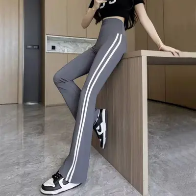 Women's yoga long pants casual outdoor high waist slimming - 10