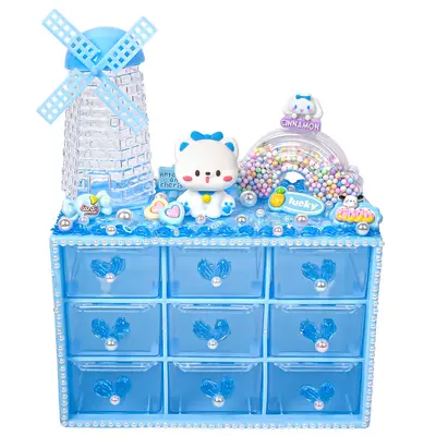 Neunfach-Schmuckbox mit Kinder-DIY-Bastelset - 8