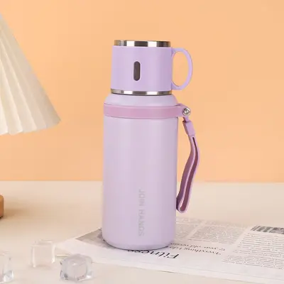 Thermobecher aus 316er Edelstahl mit Teesieb und verdickter Vakuumwand - 11