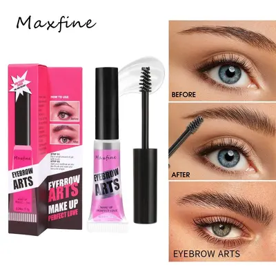 MAXFINE Mascara mit transparentem Schlauch, wasserfest, nicht verschmierend