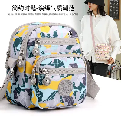 Yeni Oxford kumaş kadın mini rahat crossbody cep telefonu çantası moda naylon çanta tek omuz ayarlanabilir su geçirmez bez çanta