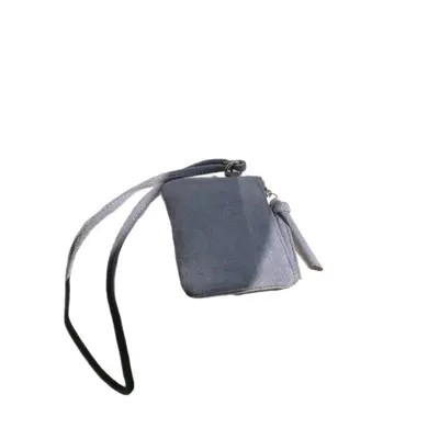 Women's Suede Coin Purse, Neck-Strap Mini Bag with ID Card Slot, Korean Style 2026